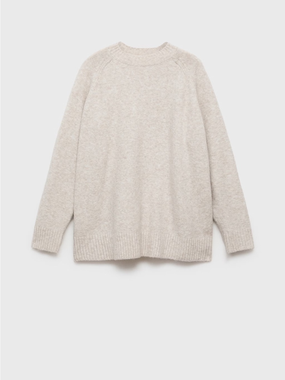 Mango ROUND-NECK KNITTED SWEATER